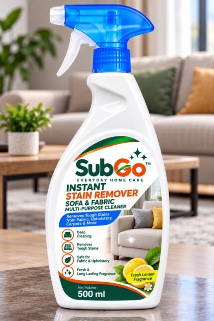 SubGO Instant Stain Remover, Sofa & Fabric 500ml